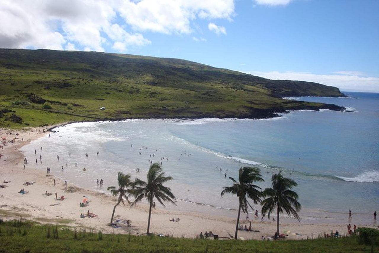 Anakena e Rapa Nui Culture nell'isola di pasqua