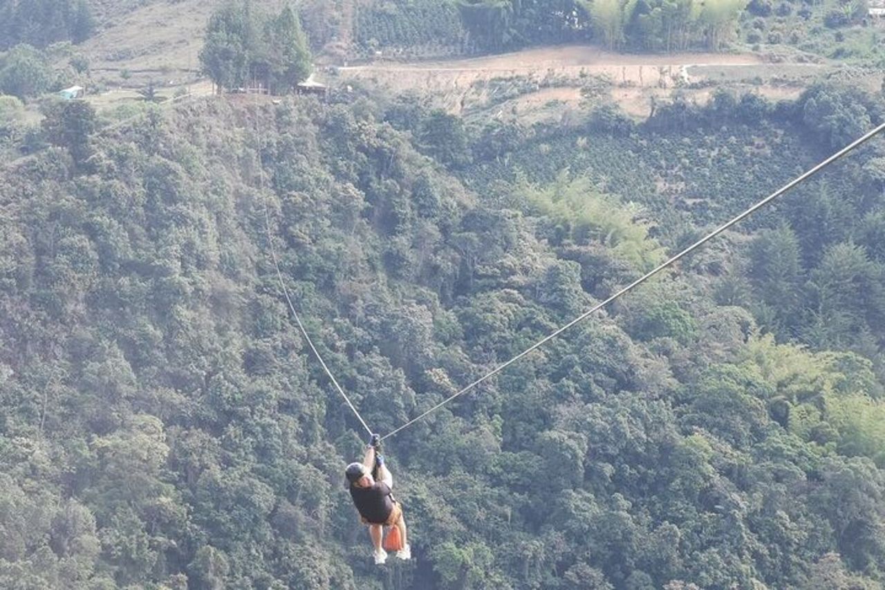 Attività zipline privata a Medellin, Colombia — 2
