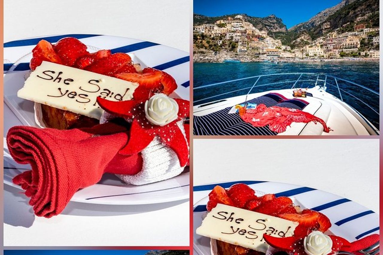 Proposta di matrimonio sulla costa di Positano