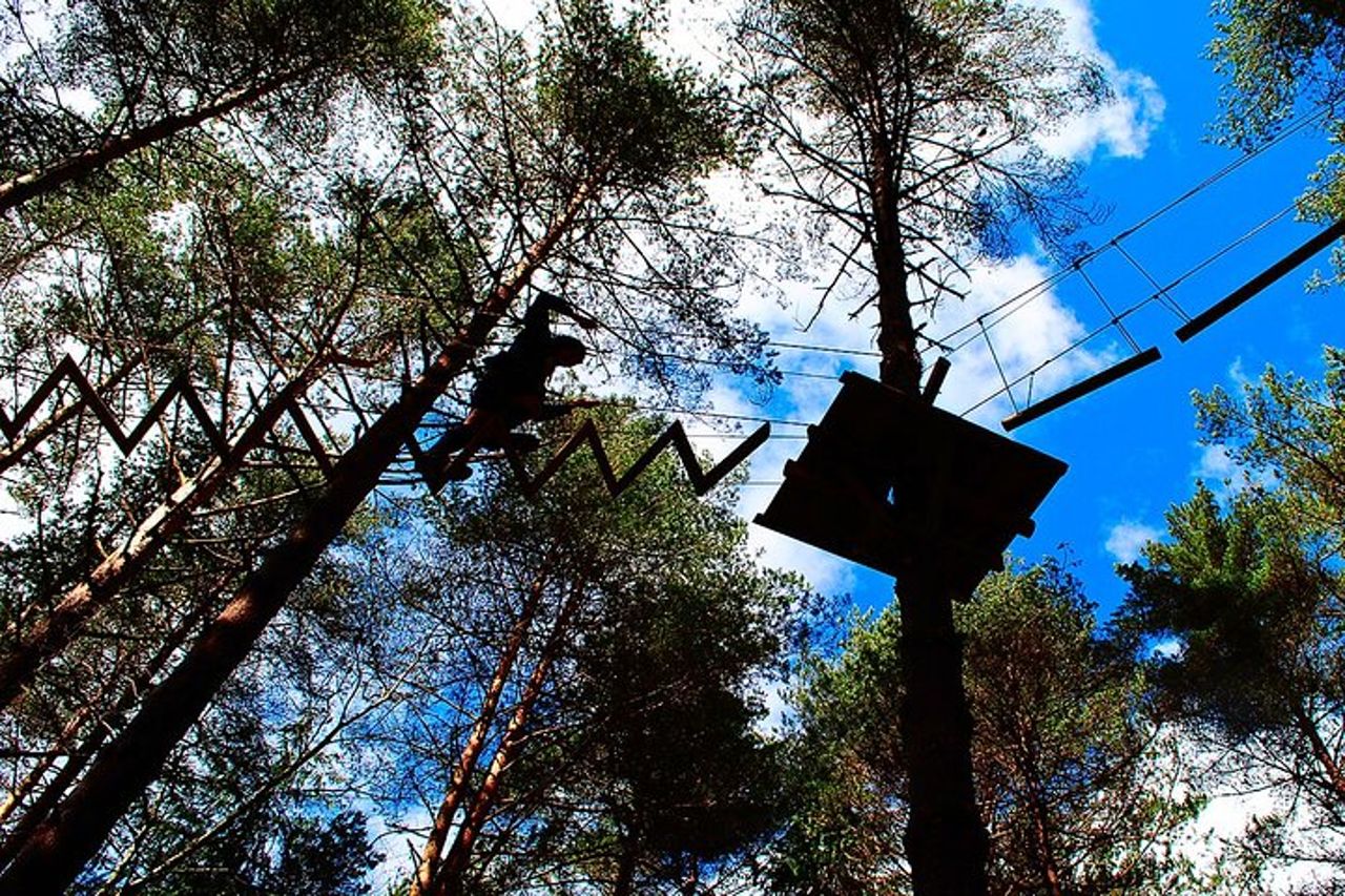 Avventura sugli alberi e sugli scivoli a Lamas de Mouro al PNPG — 2