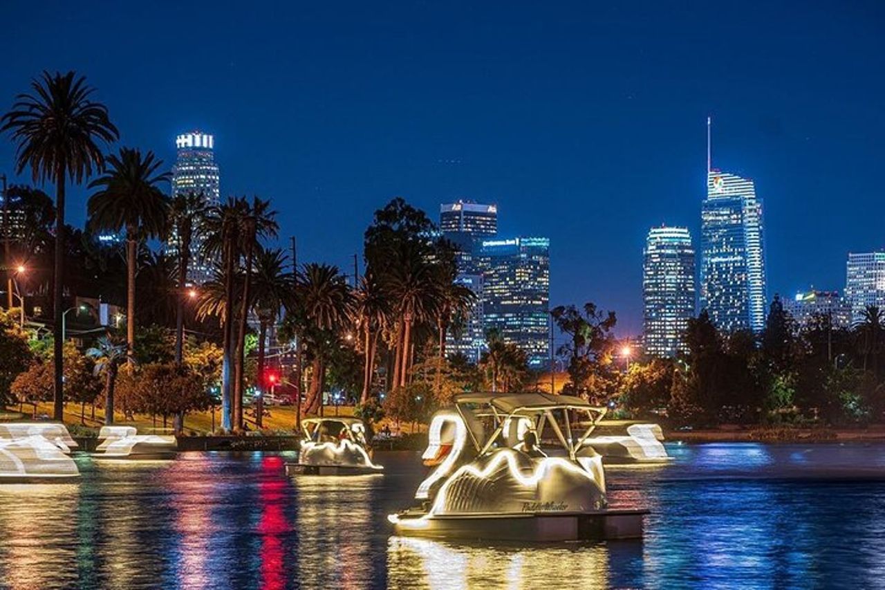 Swan Boat Rental in Echo Park