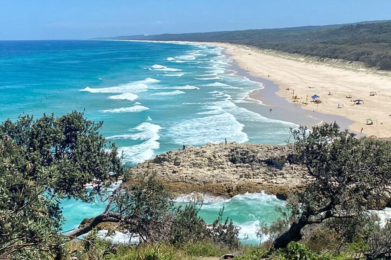 Tour avventura nella fauna selvatica di North Stradbroke Island da Brisbane — 6