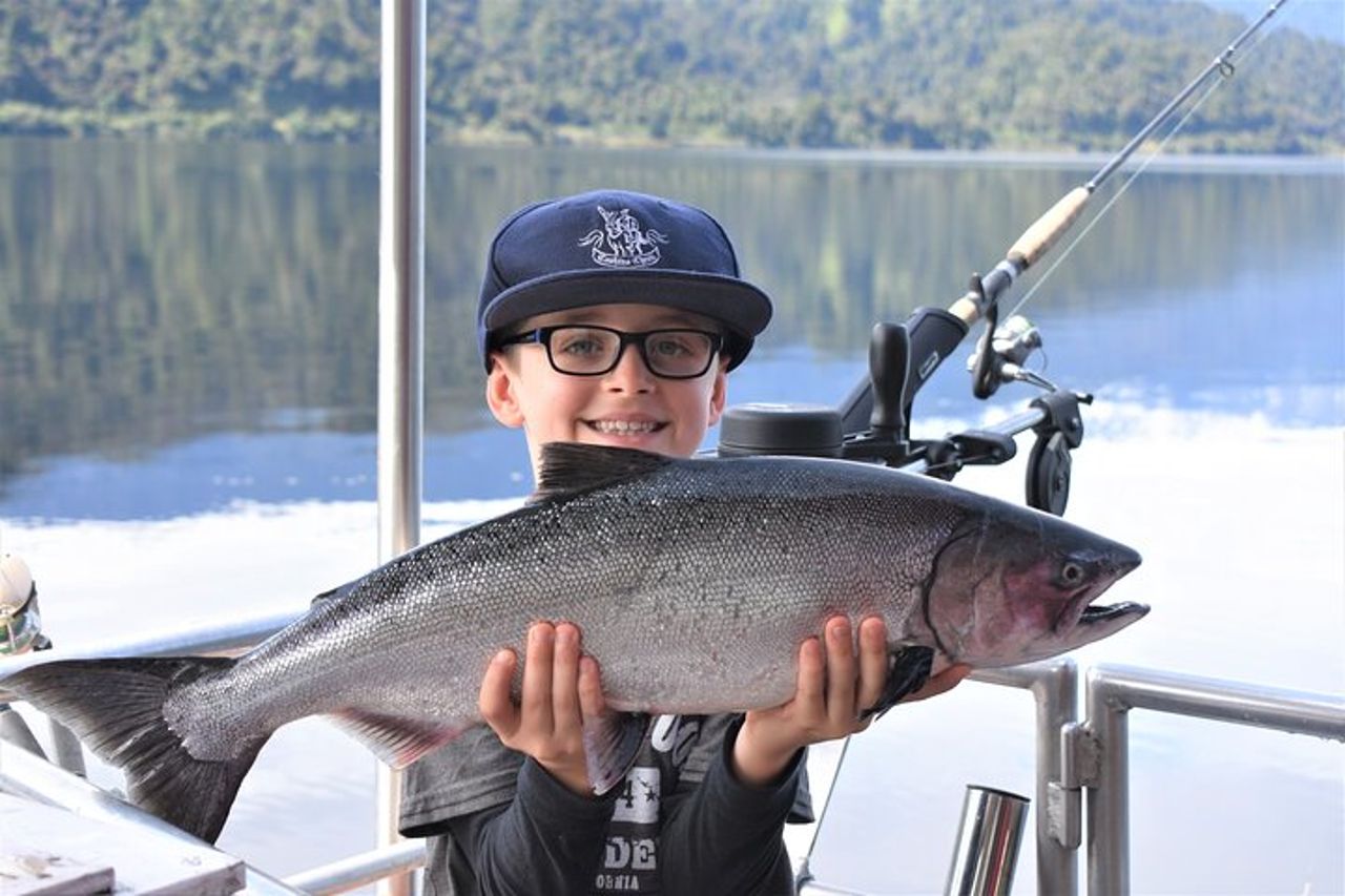 Esperienza di pesca in charter di 3 ore al ghiacciaio Franz Josef — 4