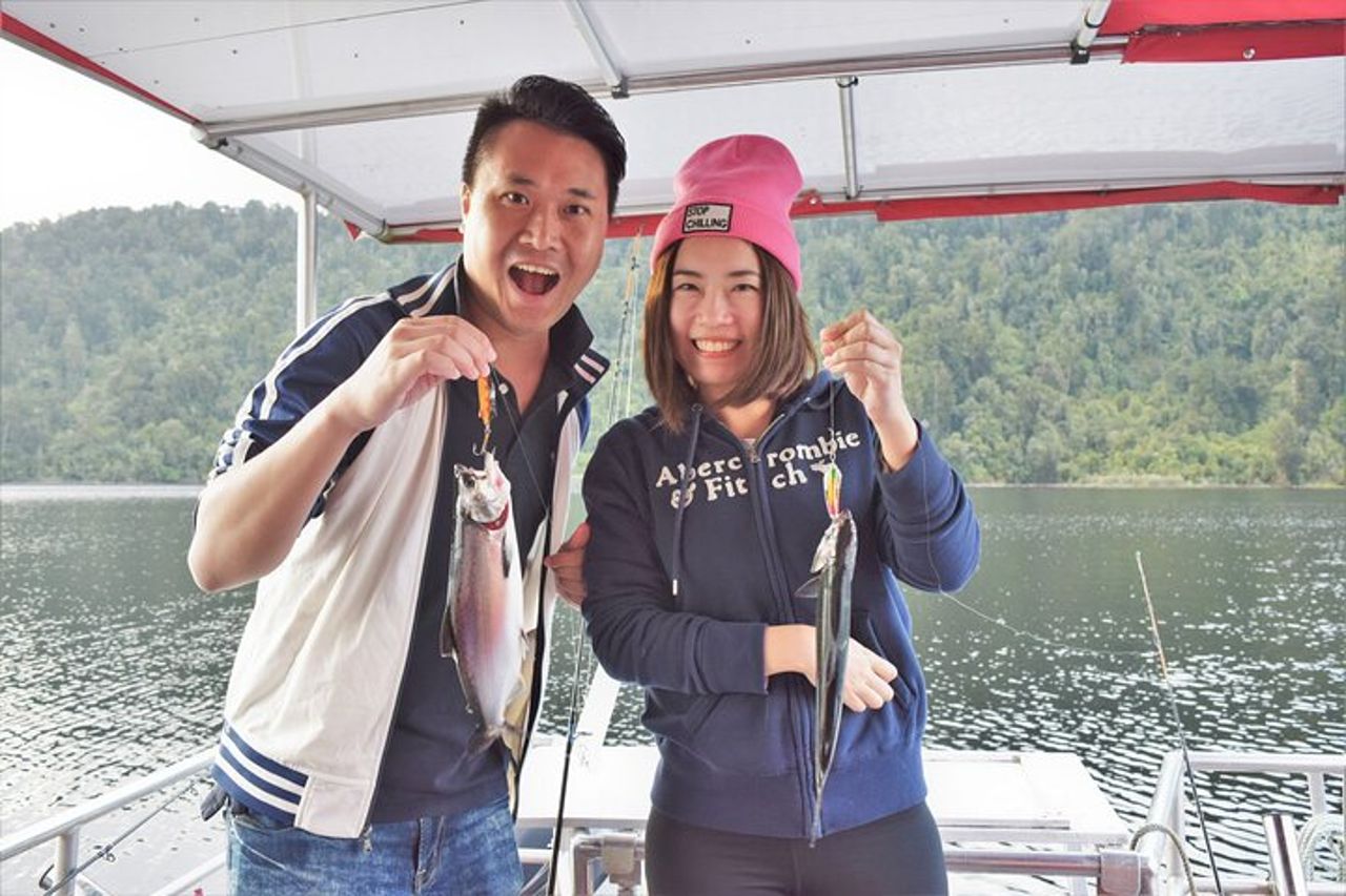 Esperienza di pesca in charter di 3 ore al ghiacciaio Franz Josef — 5