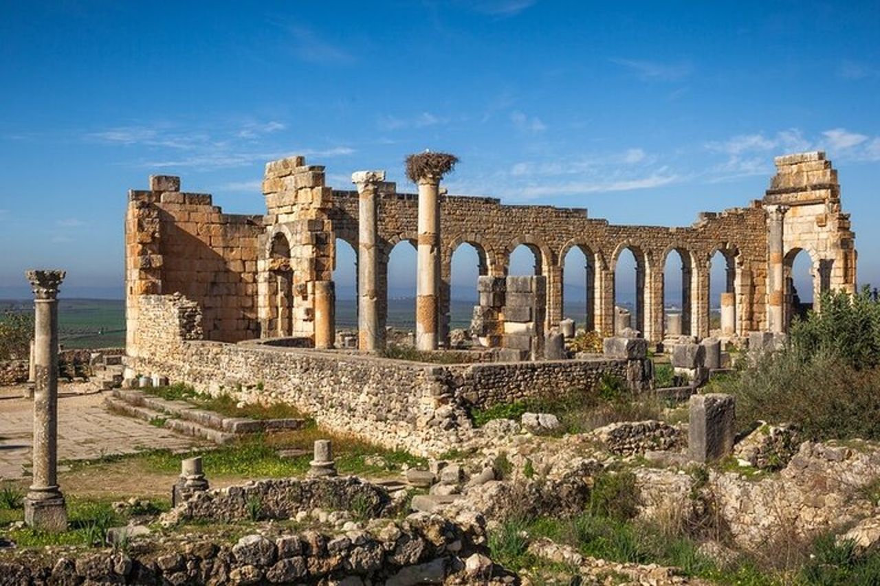 Tour storico di Meknes Volubilis e Moulay Idriss di un'intera giornata — 8