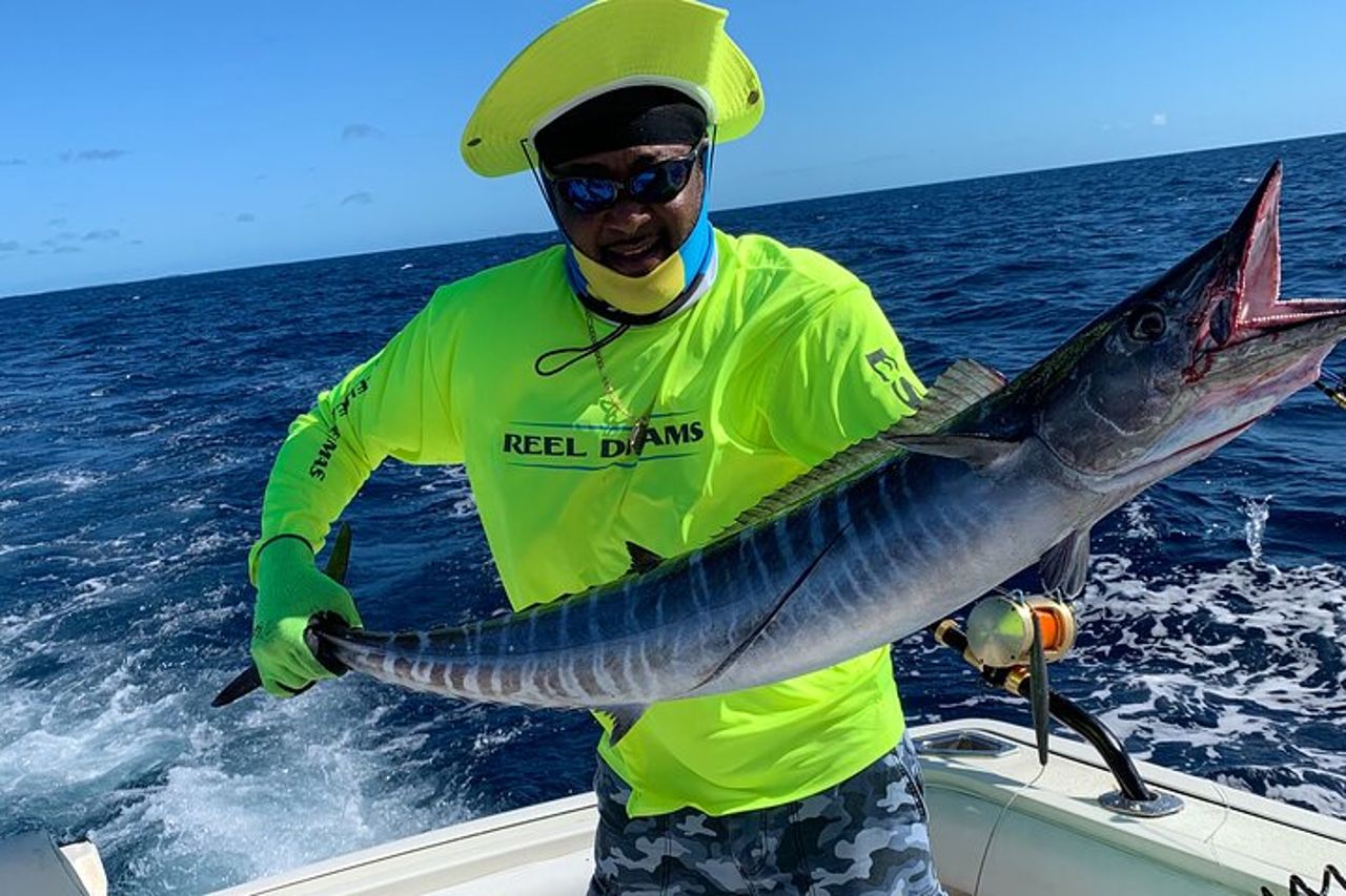 4 ore 38ft Reel Dreams Charter privato a Nassau — 5
