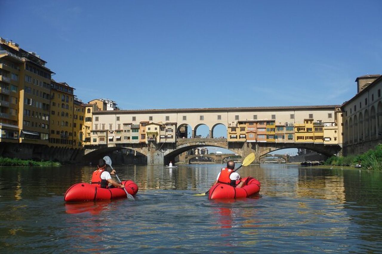 Kayak Soft a Firenze sotto alle Arcate di Pontevecchio — 3