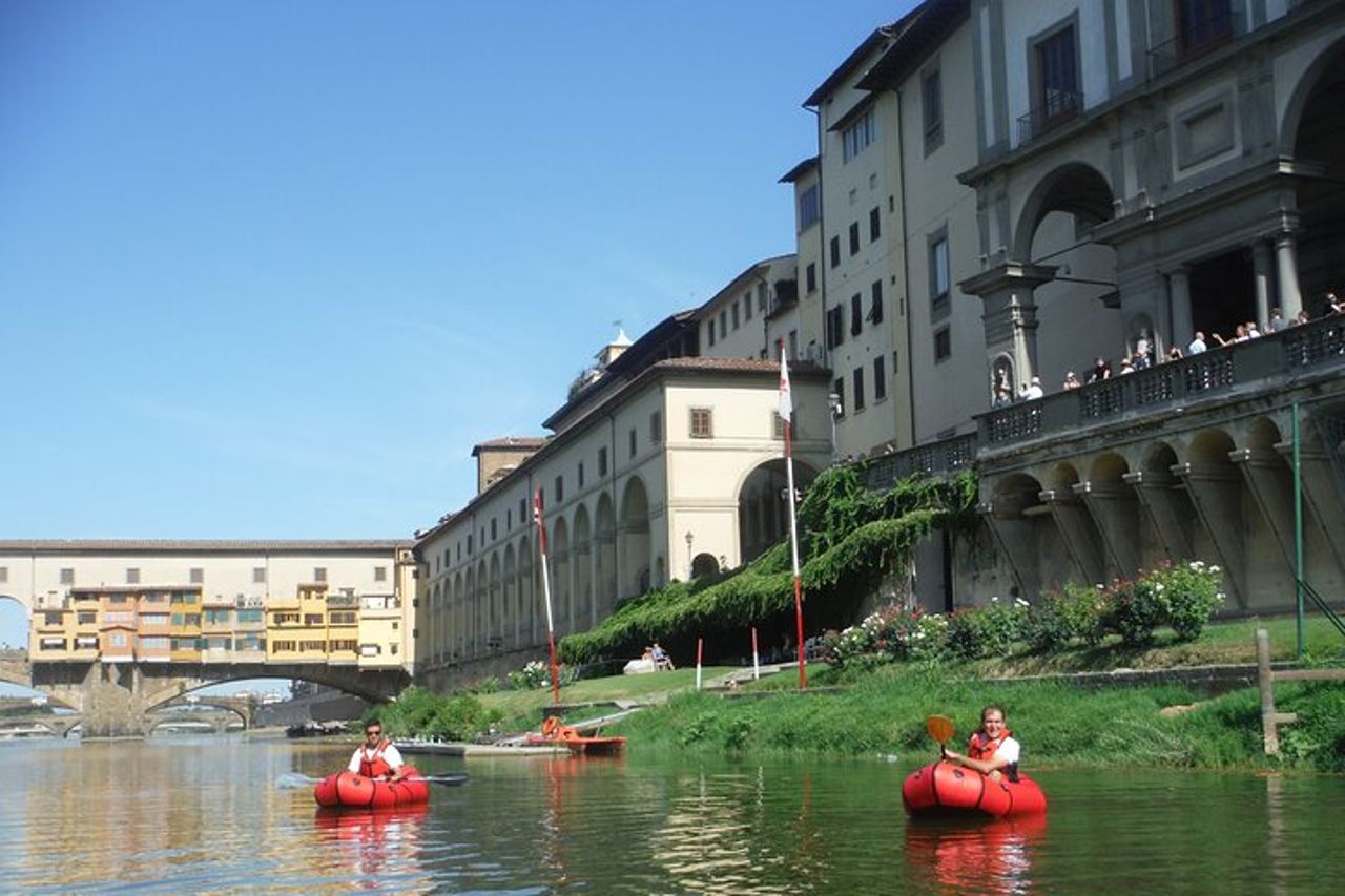 Kayak Soft a Firenze sotto alle Arcate di Pontevecchio — 6