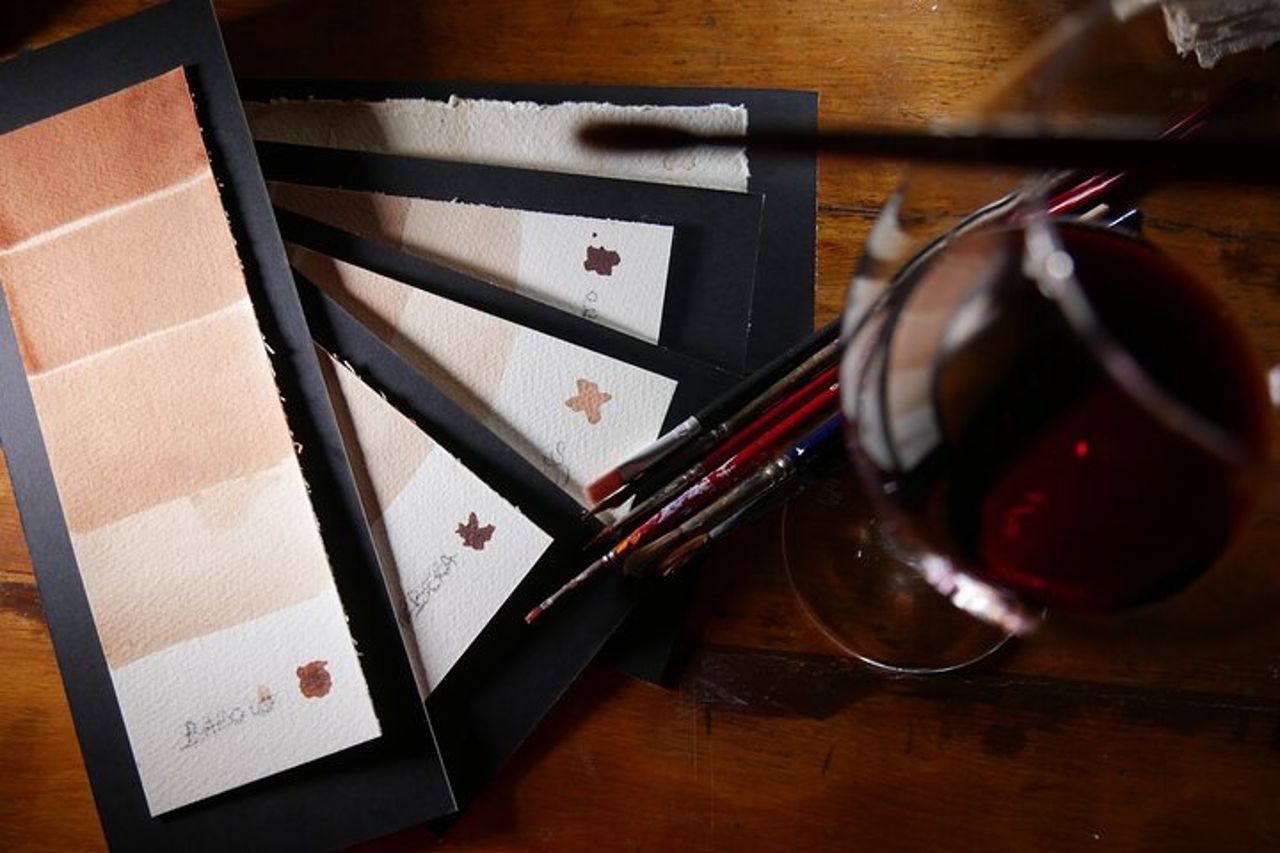 Corso di pittura del vino