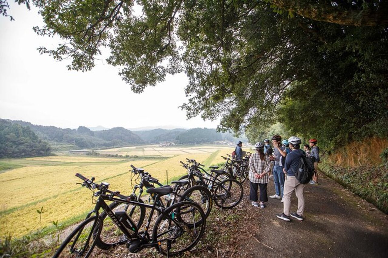 Tour guidato in bicicletta ad Hagi con visita al birrificio Sake — 3