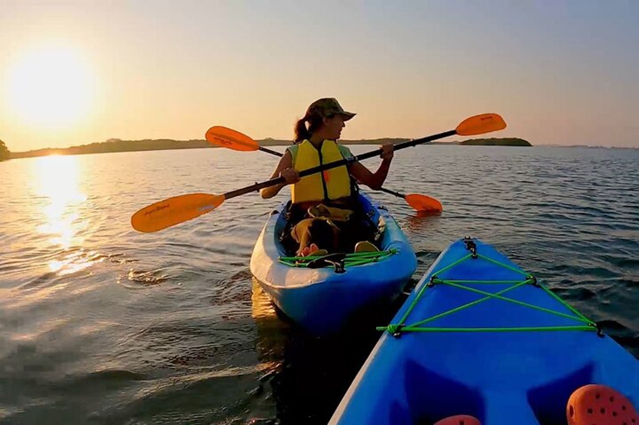 Kayak nei canali di Venezia, FL — 4