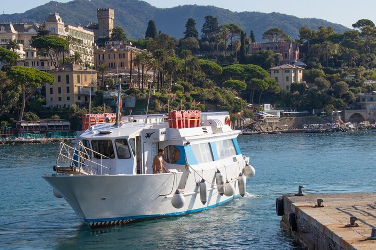 Tour in barca e a piedi di Portofino con cucina e pranzo al pesto — 7
