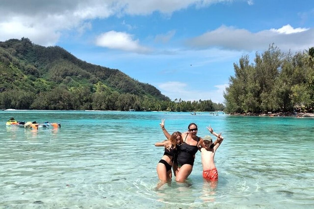 Escursione ecoguidata alla laguna di Moorea in kayak trasparente Pomeriggio 2h — 8