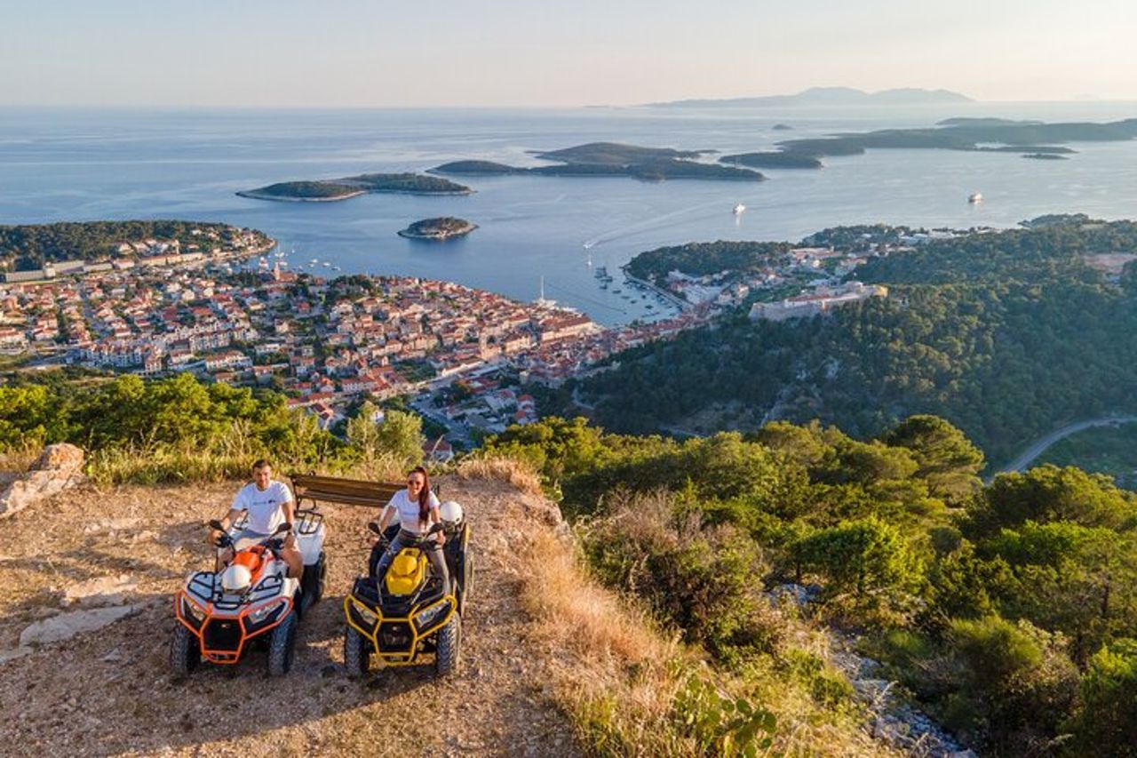 ATV panoramico autoguidato / tour in quad a Hvar — 3