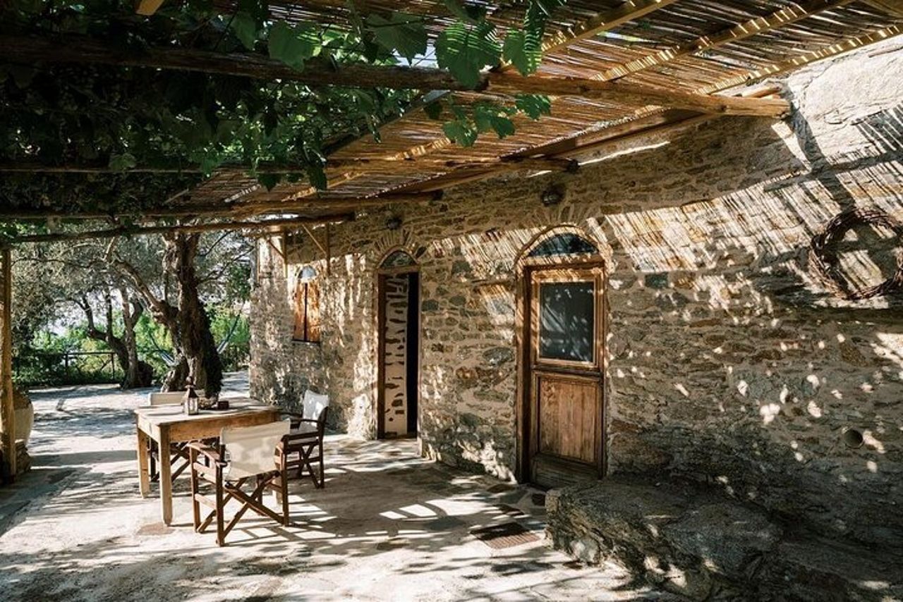 Visita della cantina e degustazione di vini presso la cantina Karimalis a Ikaria — 7