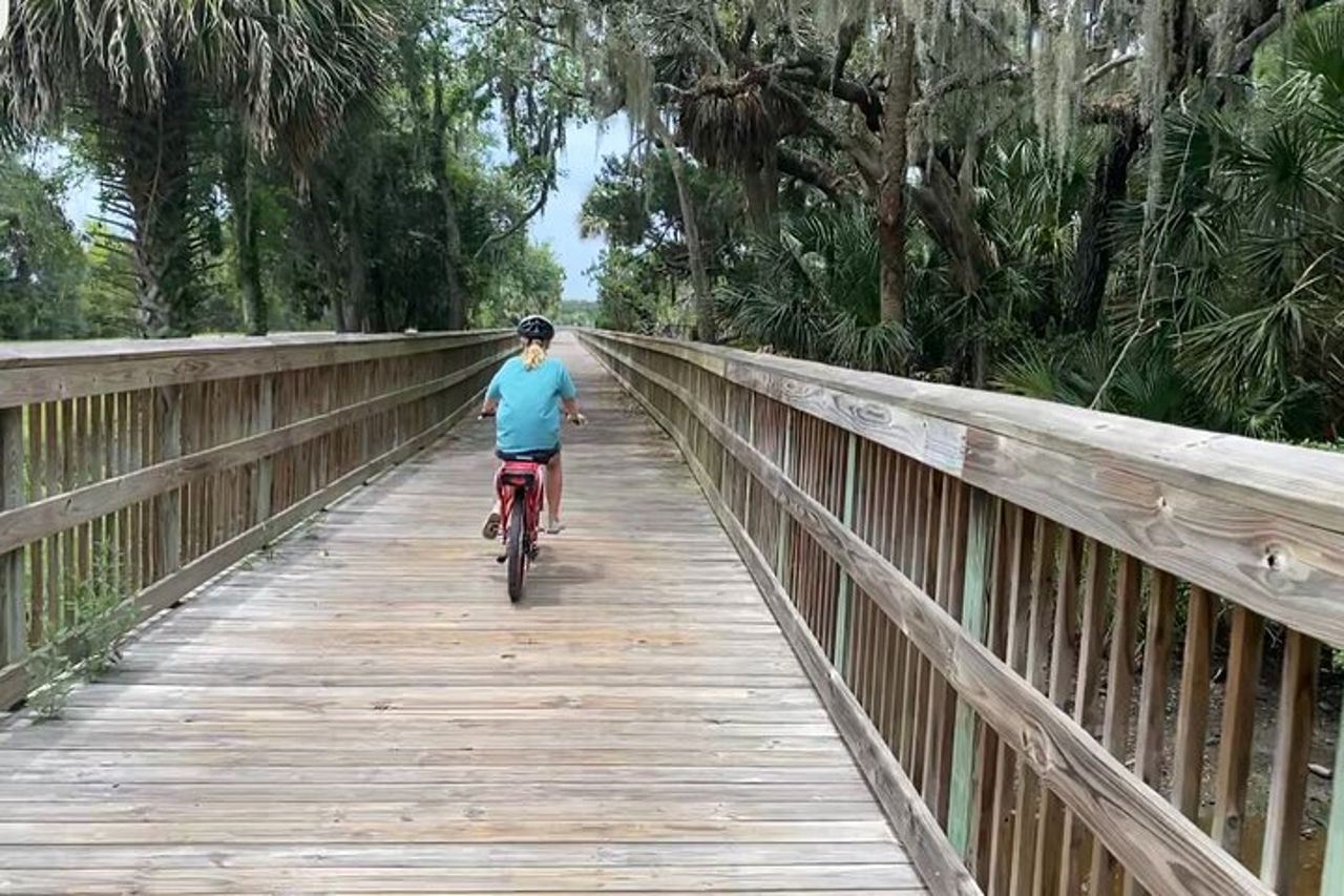 Tour in bici elettrica Amelia Island & Big Talbot Island — 2