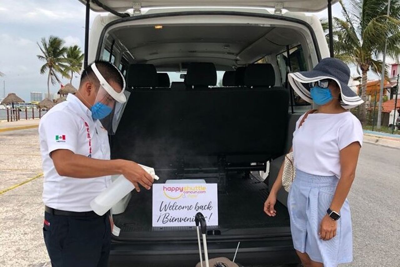 Trasporto di andata e ritorno privato dall'aeroporto di Cancun a Playa del Carmen — 3
