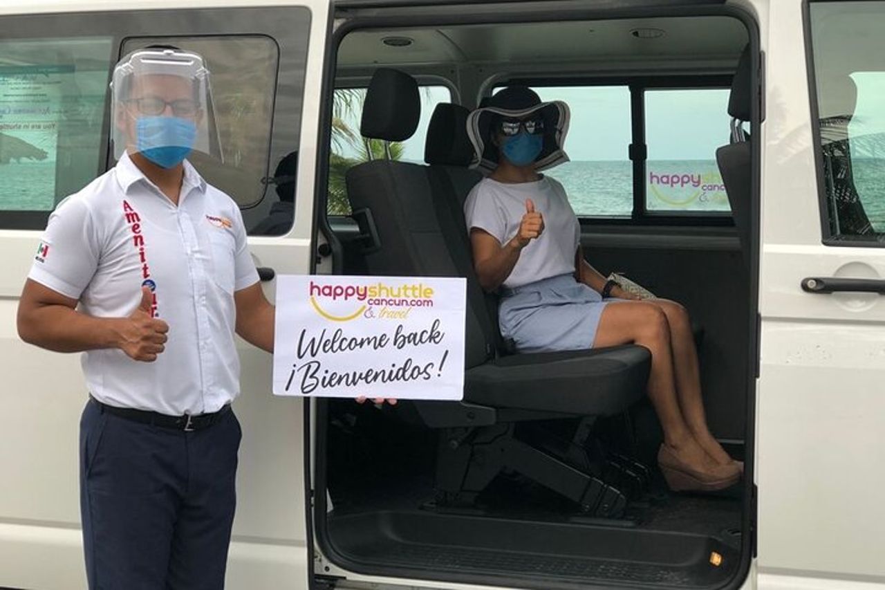 Trasporto di andata e ritorno privato dall'aeroporto di Cancun a Playa del Carmen — 4