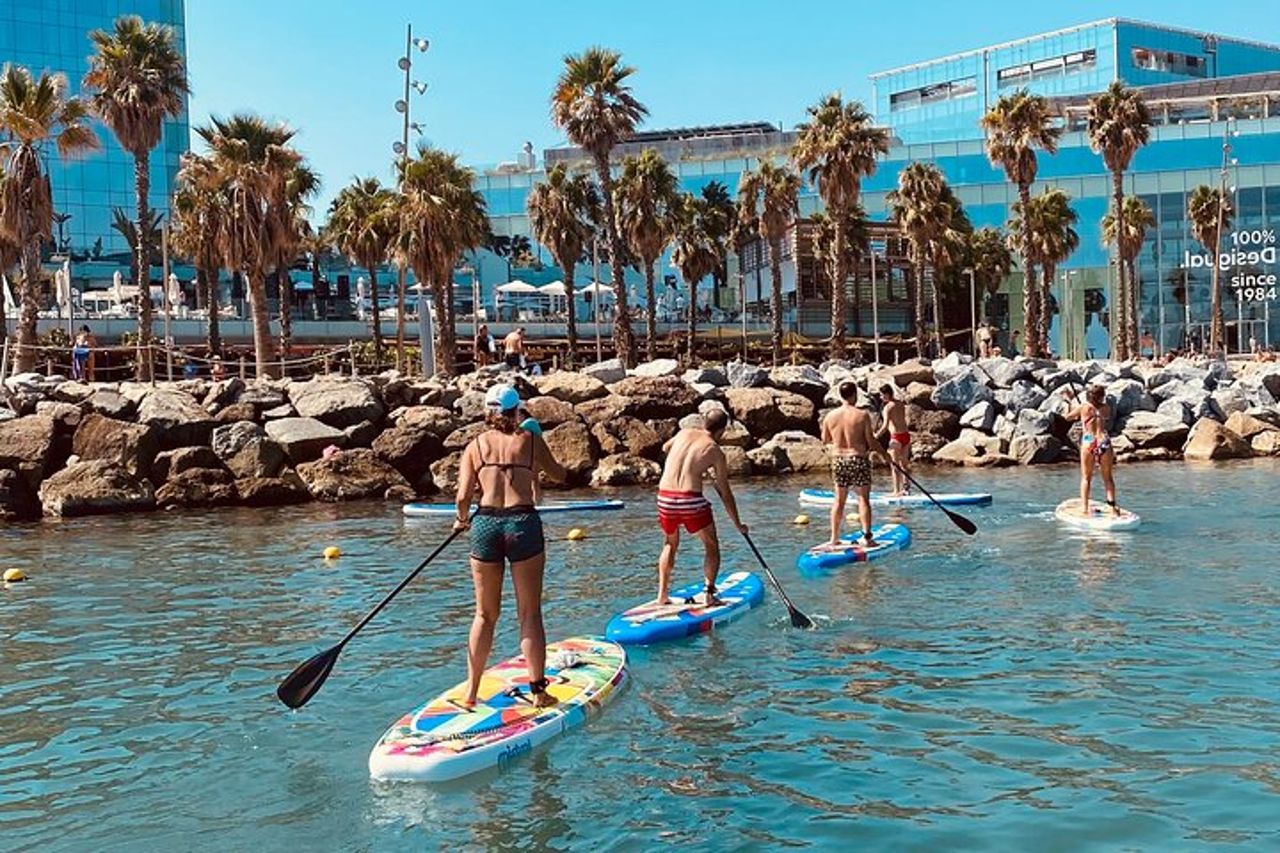 Paddle Surf a Barcellona — 3