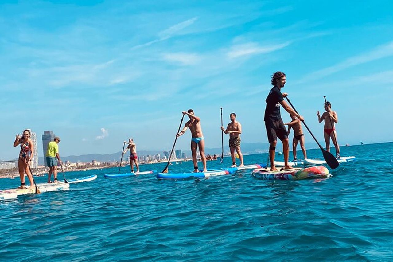 Paddle Surf a Barcellona — 4
