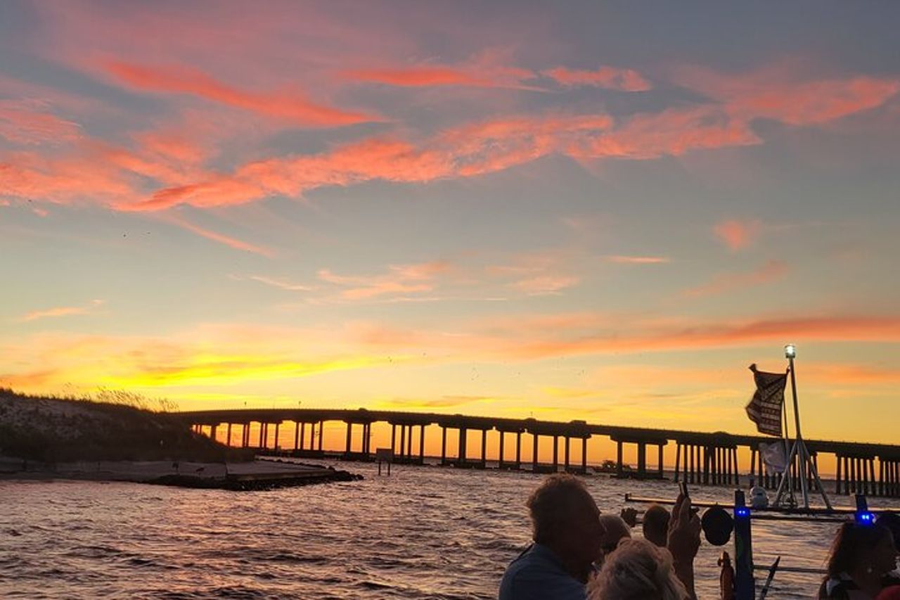 Crociere con delfini e tramonto a Destin FL a bordo dell'Hydrojet — 3