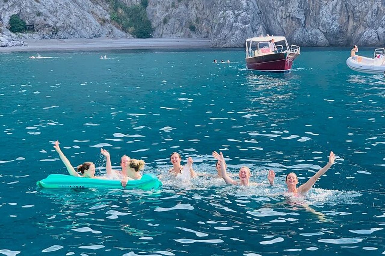 Amalfi Coast Full Day Private Boat Tour (cabin+restroom on board) — 9