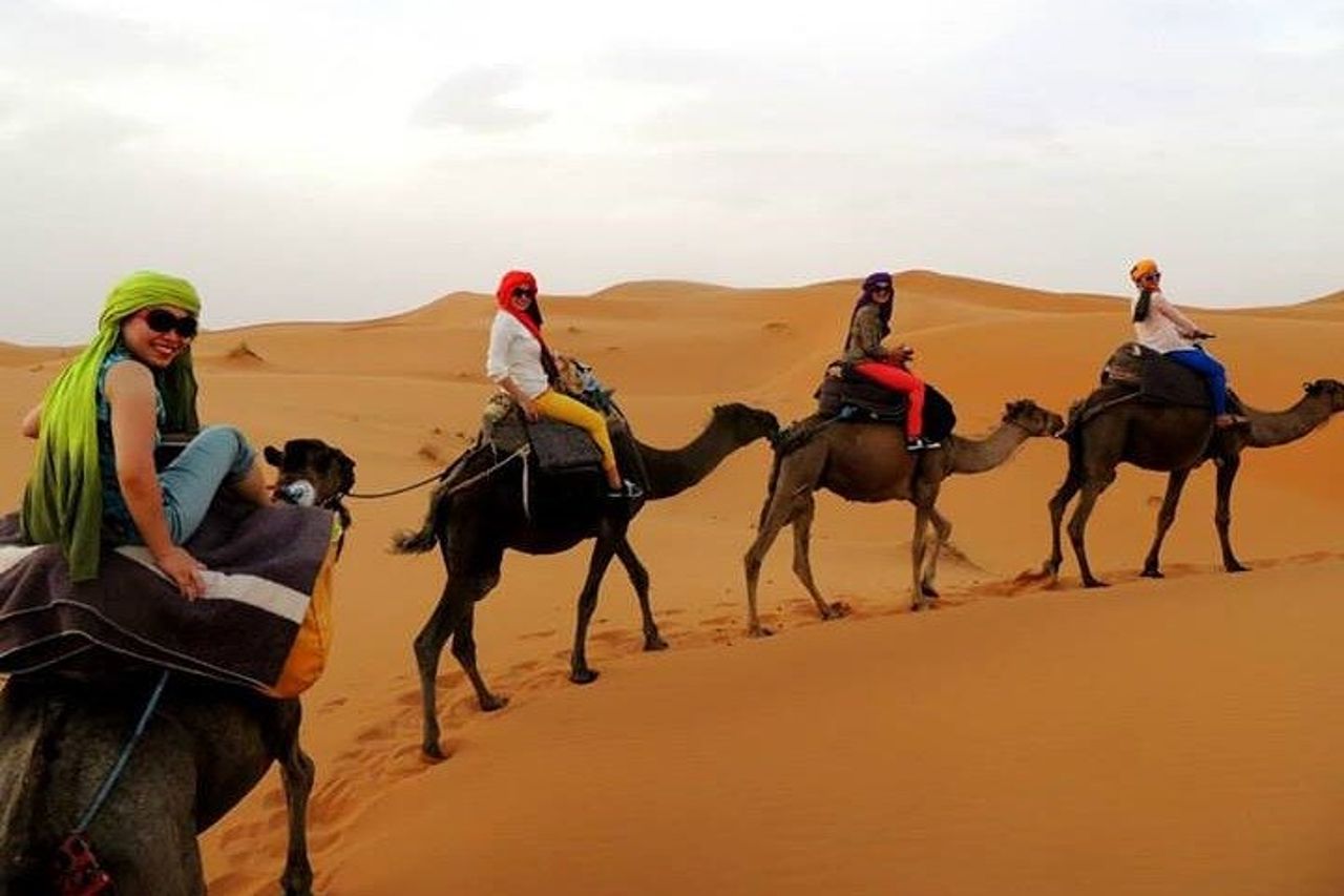 Tour condiviso di gruppo da Fez a Fez Sahara 2 giorni / 1 notte