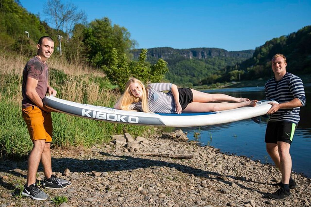 Stand up paddleboard e tour in scooter nella Svizzera boema — 2