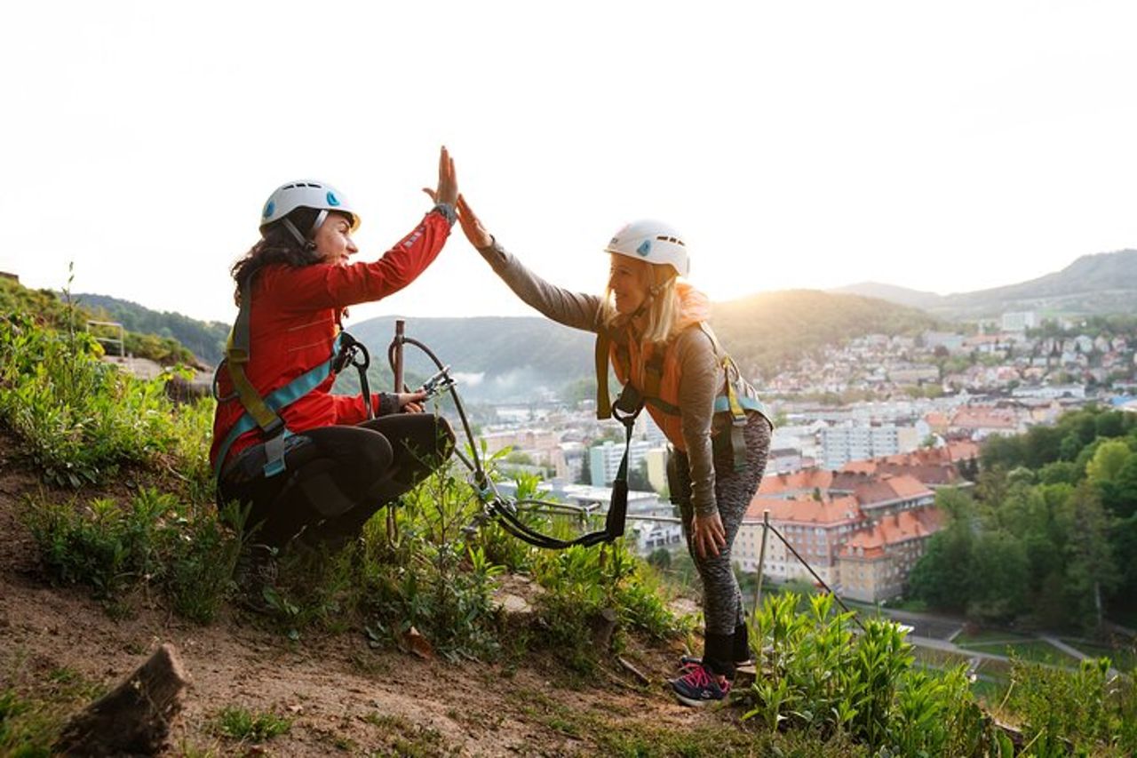 Tour della Via Ferrata nella Svizzera Boema