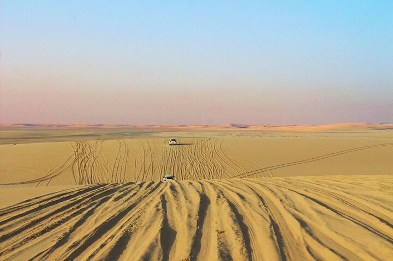 Qatar Gold Dune Safari, Dune Bashing, Camel Ride, Sand Boarding, Inland Sea Desert — 7