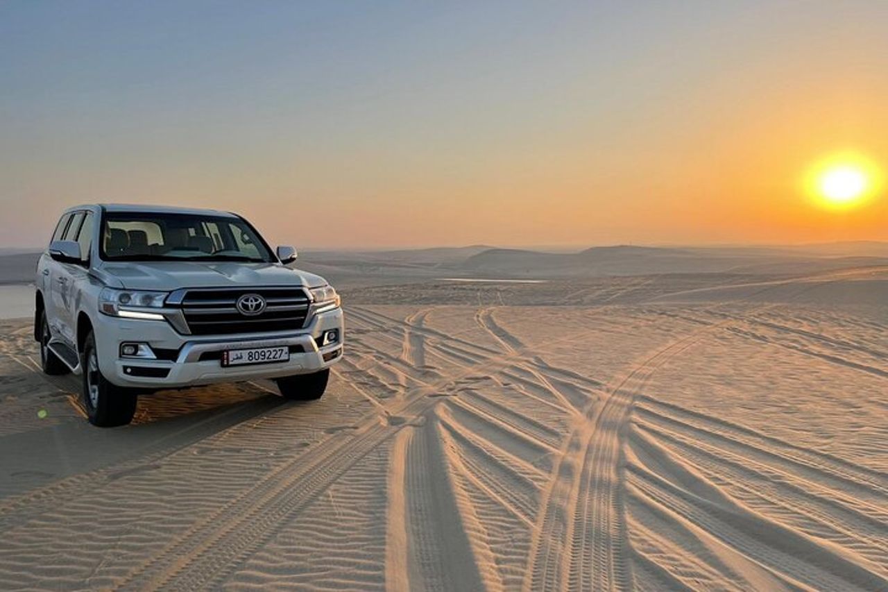 Doha:Safari nel deserto, Sand Boarding, Camel Ride & Inland Sea Tour — 6
