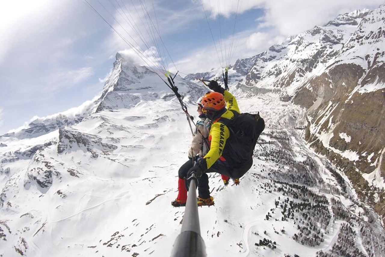 FLYMATTERHORN Parapendio VIP da Zermatt, con vista sul Cervino — 5