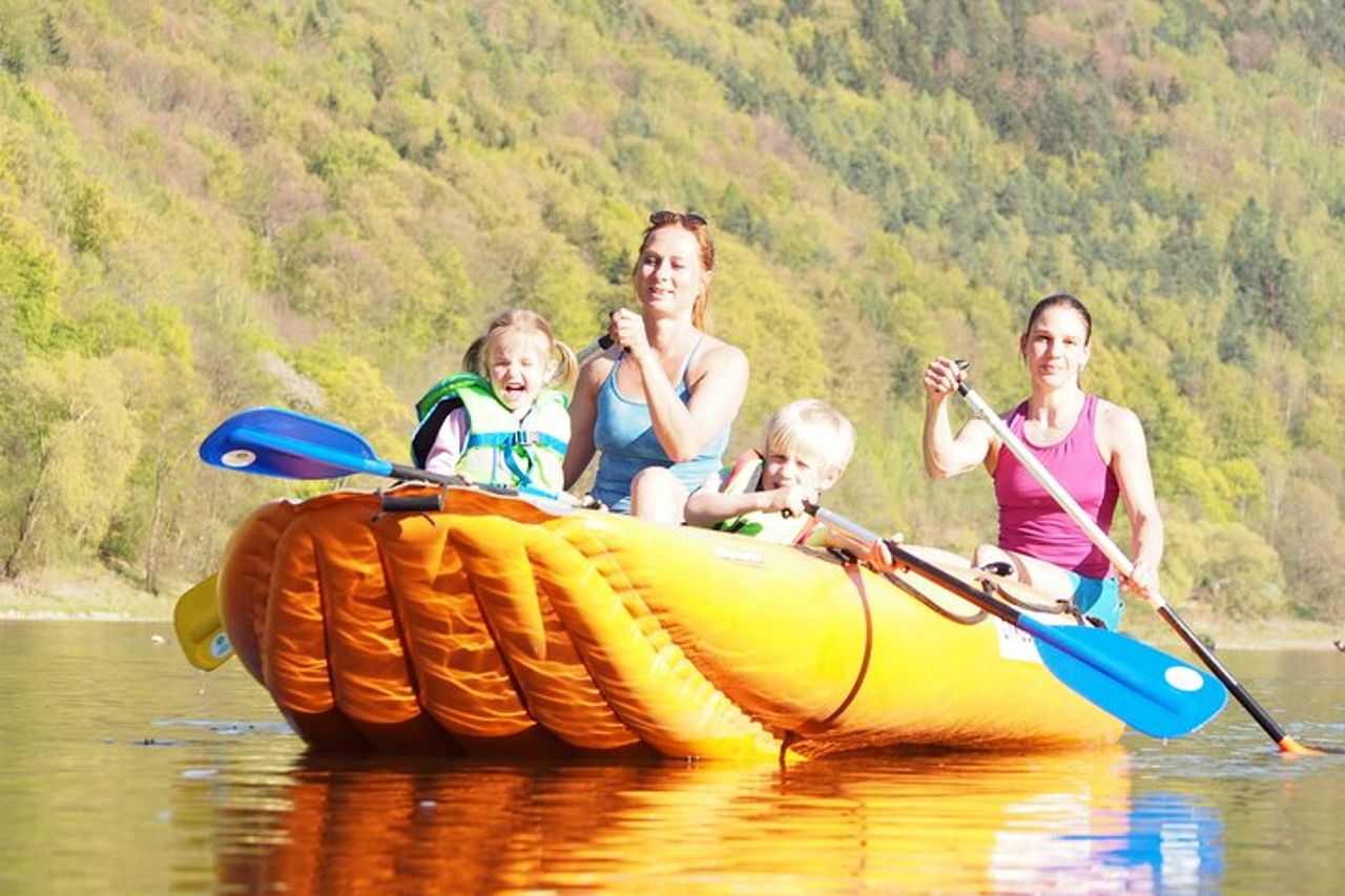 Zattera sul fiume Elba da Děčín a Bad Schandau — 4