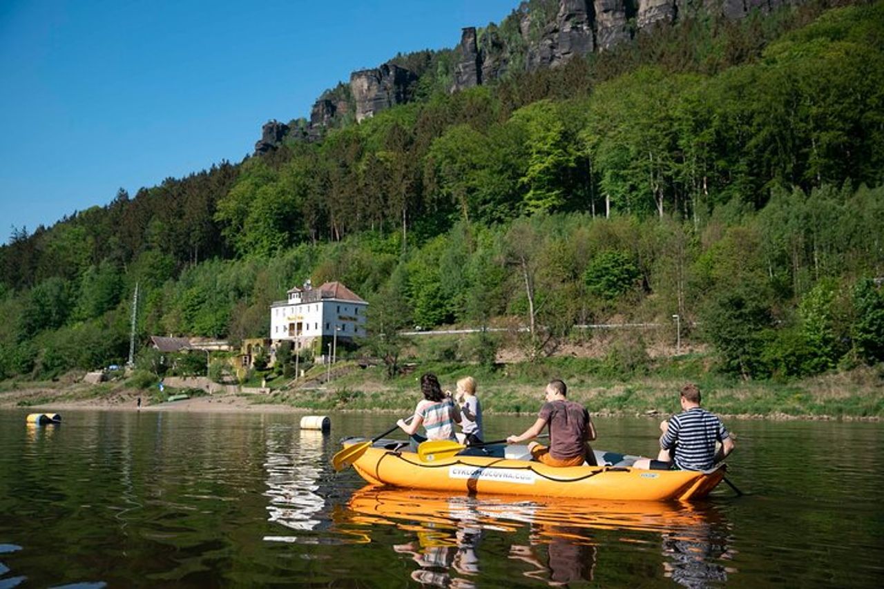 Rafting da Děčín a Bad Schandau e ritorno in bici — 4
