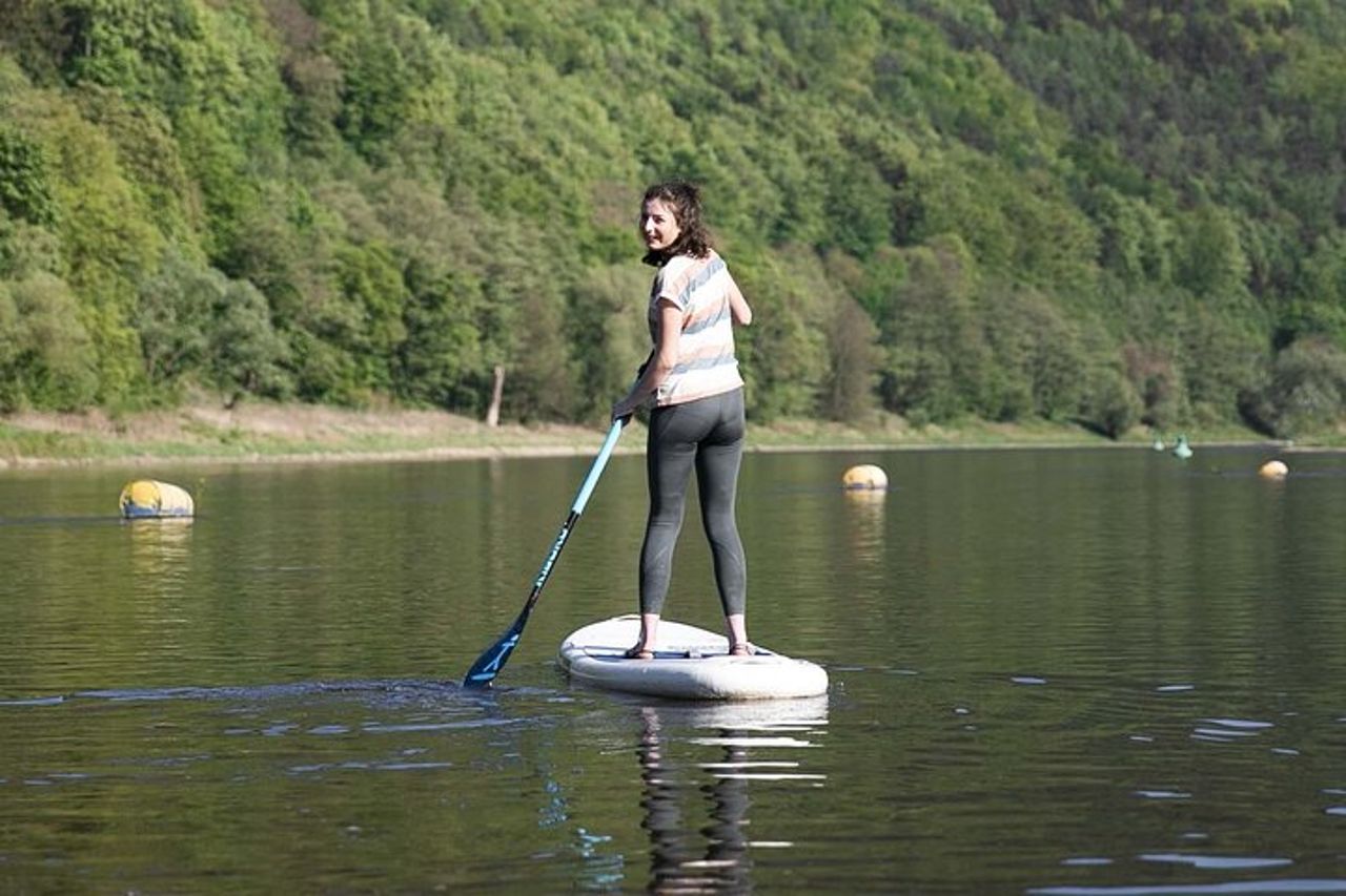 Stand up paddleboard e tour in scooter nella Svizzera boema — 5