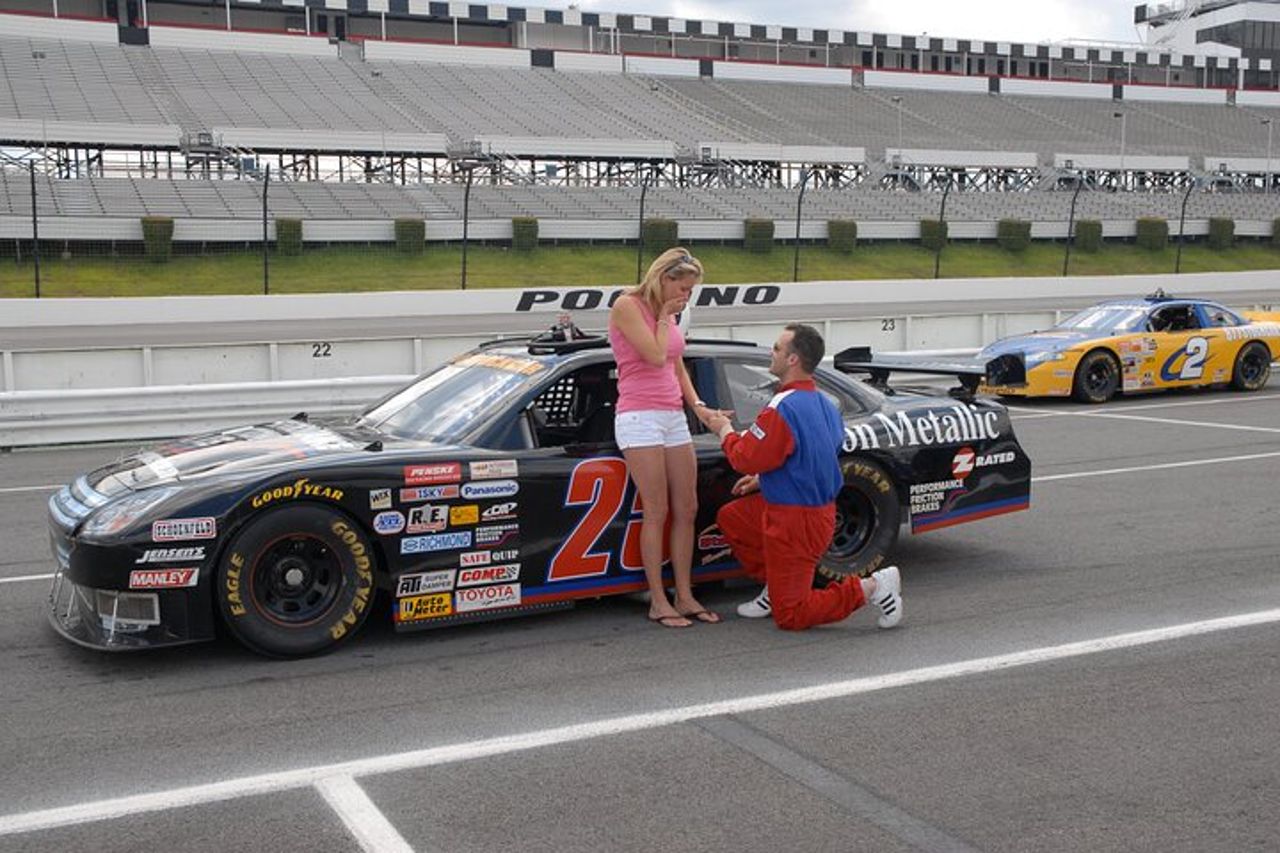 3 giro in auto giro in auto lungo Pocono Raceway — 4