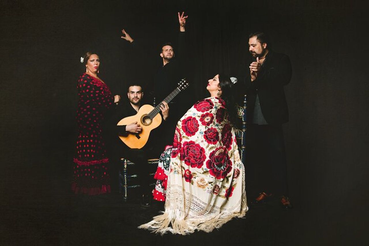 Spettacolo di flamenco tradizionale al Tablao Casa Ana — 2