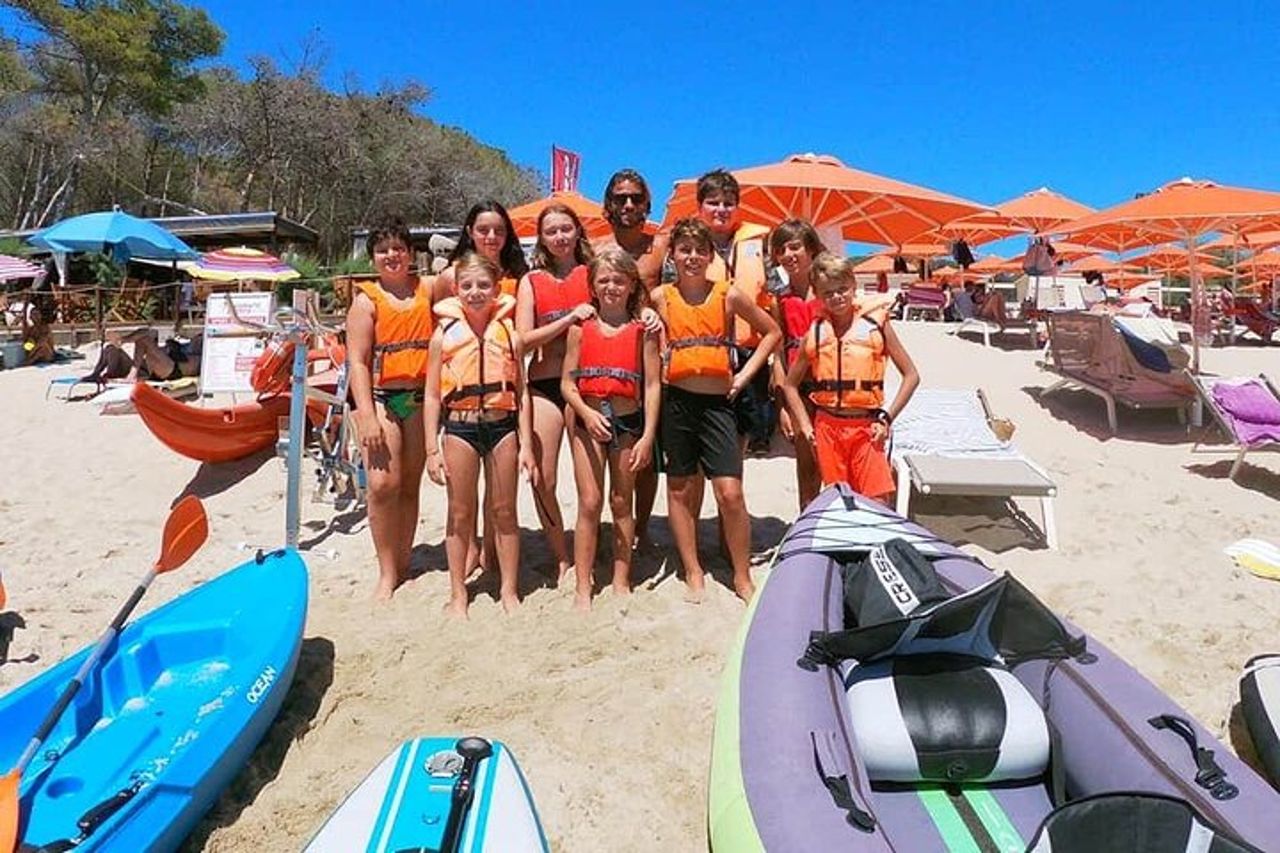 Escursione alla spiaggia selvaggia di Galenzana in Sup e Canoa — 2