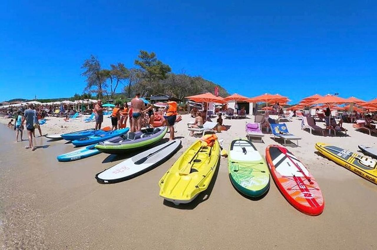 Escursione alla spiaggia selvaggia di Galenzana in Sup e Canoa — 3