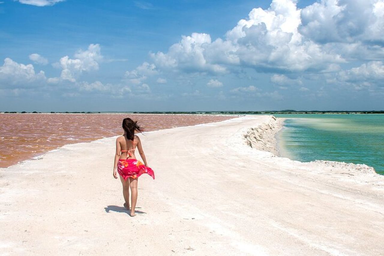 Tour paradisiaco: Las Coloradas Pink Lake e Rio Lagartos con pranzo incluso. — 2