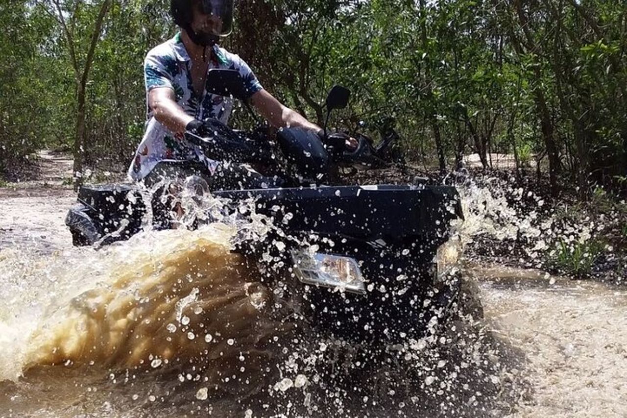 2 ore di guida su ATV Ultimate Off Road Hillside a Pattaya — 4