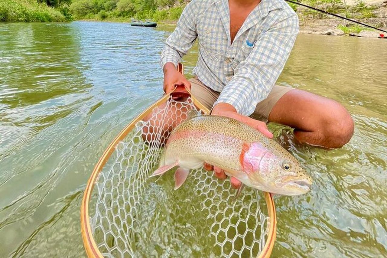 Tour guidato di pesca di un'intera giornata a Canyon Lake — 6