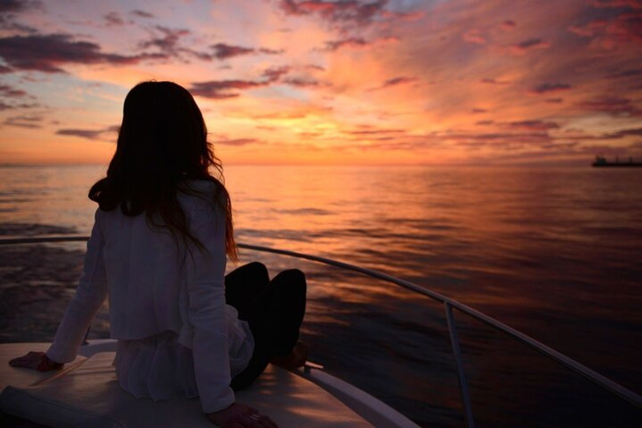 Tramonto in barca a vela a Cabo de Gata