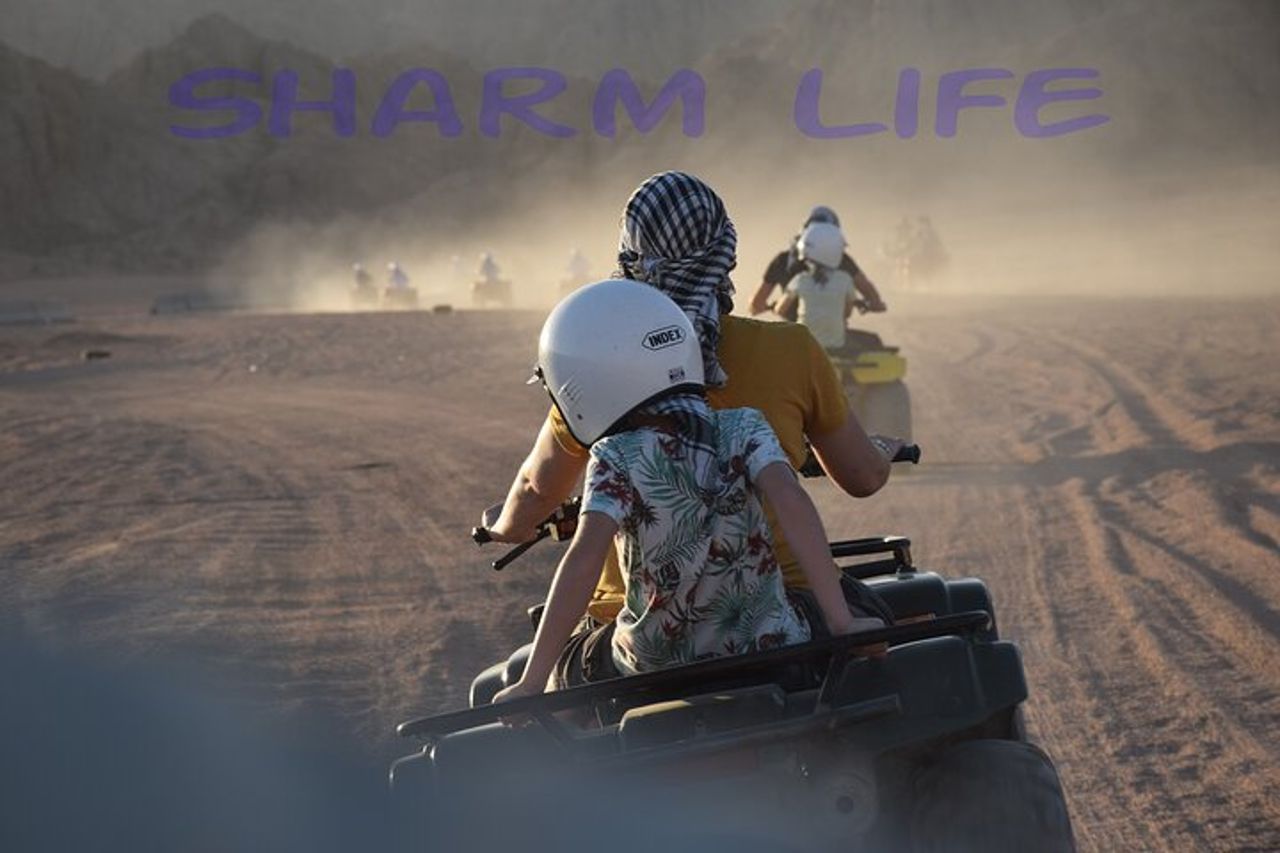 Sharm 5 - in - 1 Safari nel deserto: quad, giro in cammello, cena e osservazione delle stelle — 3