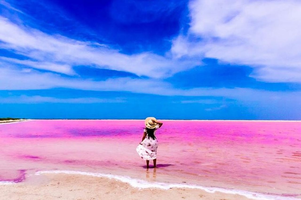 Giro turistico di Pink Lake e Flamingo a Rio Lagartos — 2