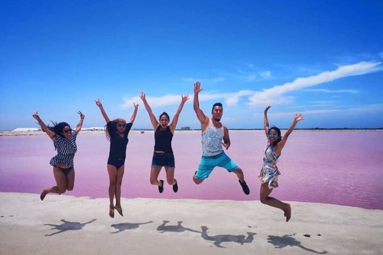 Giro turistico di Pink Lake e Flamingo a Rio Lagartos — 3