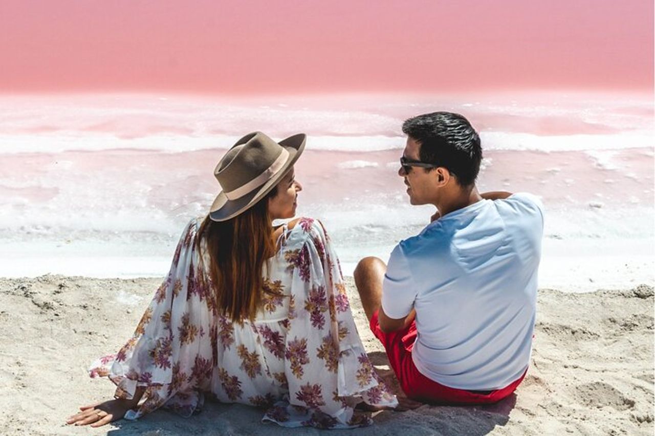 Giro turistico di Pink Lake e Flamingo a Rio Lagartos — 5