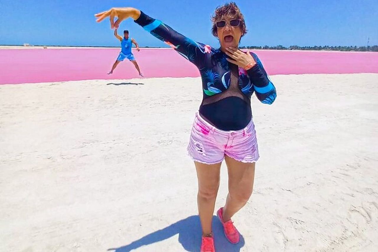 Giro turistico di Pink Lake e Flamingo a Rio Lagartos — 8