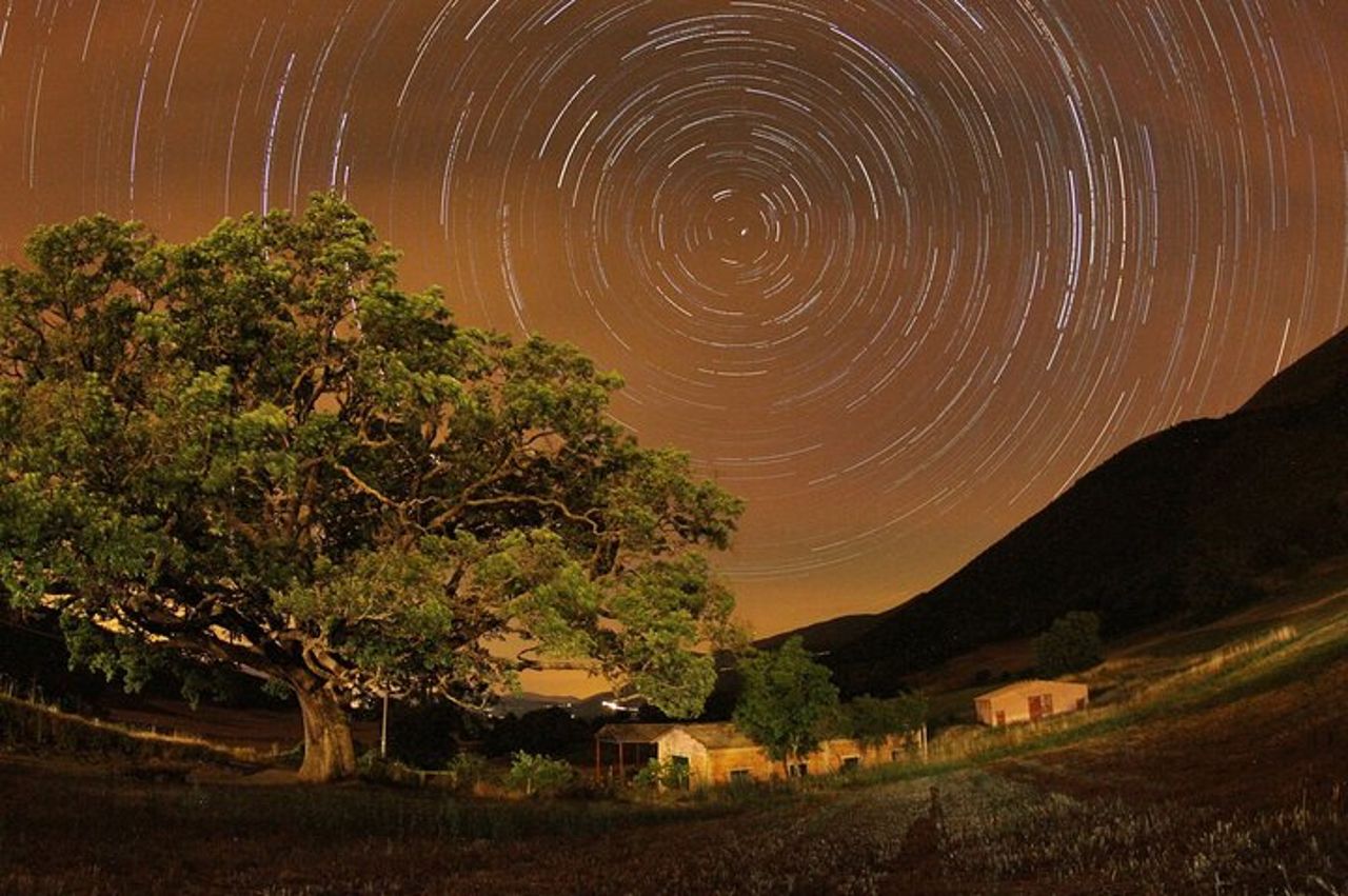 Workshop fotografico notturno guidato privato di mezza giornata ai Sibillini