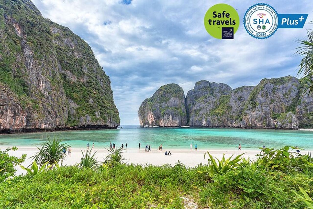 Tour di un giorno delle isole Phi Phi in motoscafo da Krabi